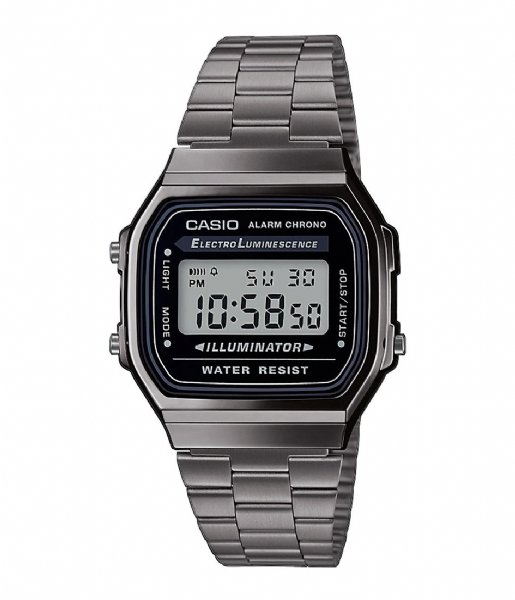 Casio Watch A168WEGG-1AEF Vintage Iconic Grijs