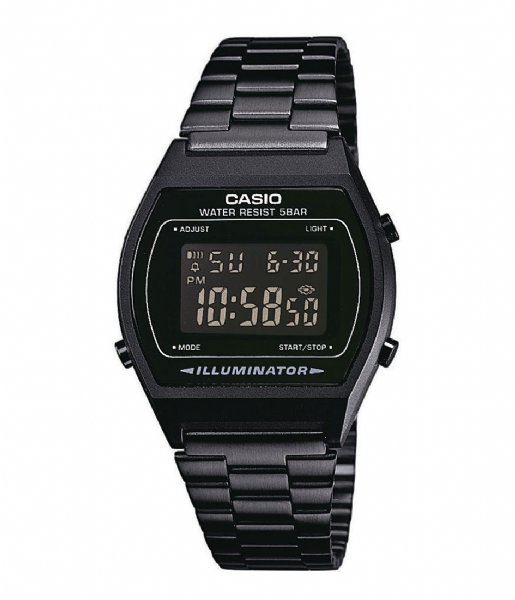 Casio Watch Vintage Edgy B640WB-1BEF Zwart