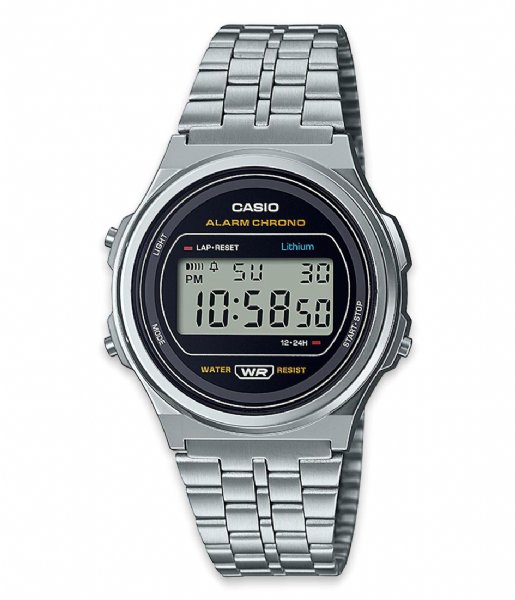 Casio Watch Vintage Round A171WE-1AEF Grijs