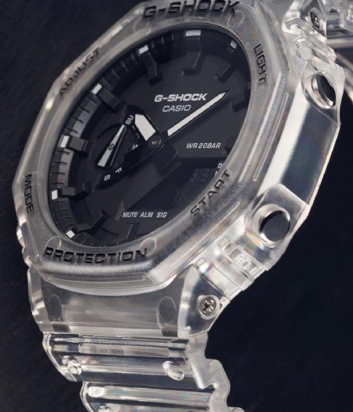 G-Shock Watch Classic GA-2100SKE-7AER Transparant
