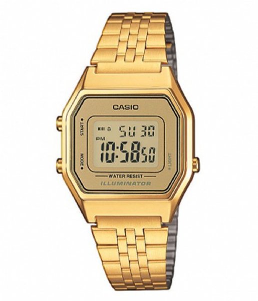 Casio Watch LA680WEGA-9ER Vintage Iconic Goudkleurig