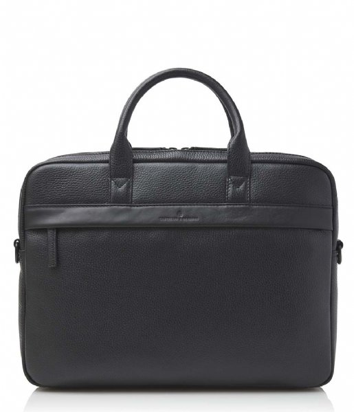 Castelijn & Beerens Laptop Shoulder Bag Alpha Laptopbag 15.6 Inch en Tablet Zwart
