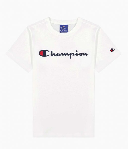Champion T shirt Crewneck T-Shirt White (WW001)