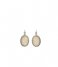 Camps en Camps Earring Camee Blanc Dormeuses Camee Wit