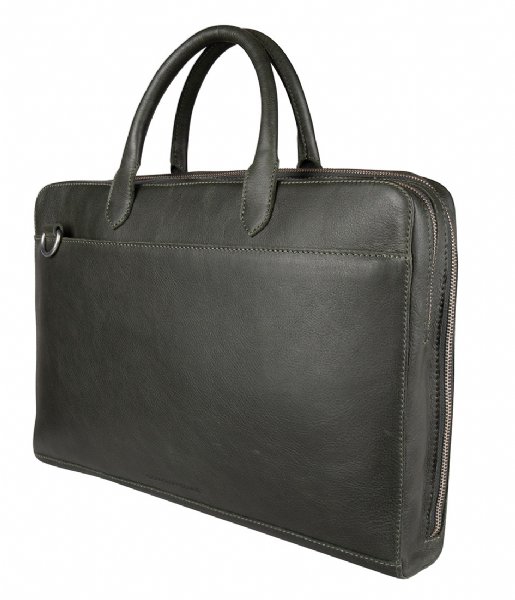Cowboysbag Laptop Shoulder Bag Laptop Bag Laide 15.6 inch Dark Green (945)