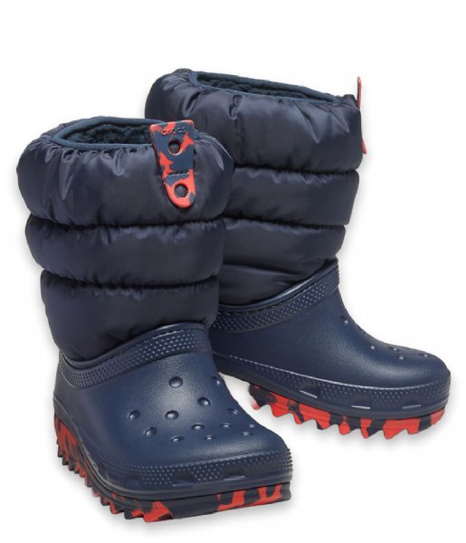 Crocs Snowboot Classic Neo Puff Boot Kids Navy (410)
