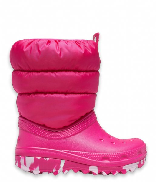 Crocs Snowboot Classic Neo Puff Boot Kids Candy Pink (6X0)