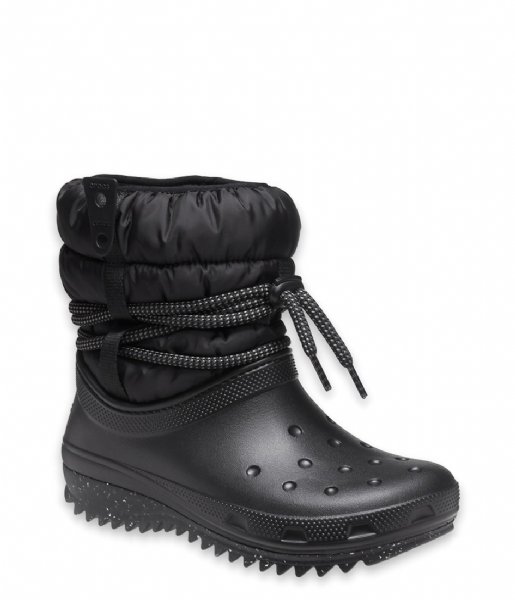 Crocs Snowboot Classic Neo Puff Luxe Boot Women Black (1)