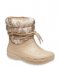 Crocs Snowboot Classic Neo Puff Luxe Boot Women Chai White (2E9)
