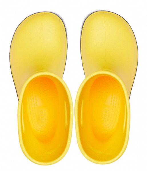 Crocs Rain boot Kids Crocband Rain Boot Yellow navy (734)