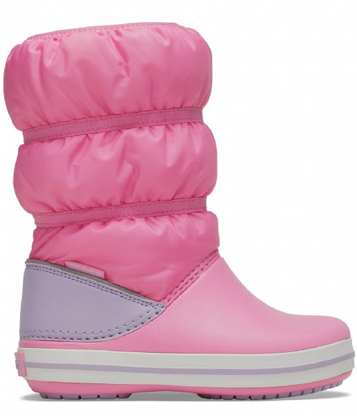 Crocs Snowboot Crocband Winter Boot Pink lemonade lavender (6QM)