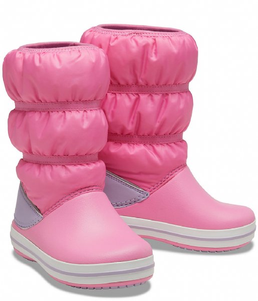 Crocs Snowboot Crocband Winter Boot Pink lemonade lavender (6QM)