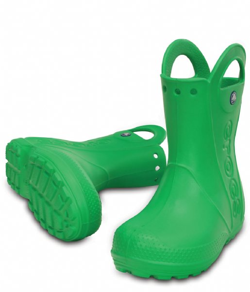 Crocs Rain boot Handle It Rain Boot Kids Grass Green (3E8)