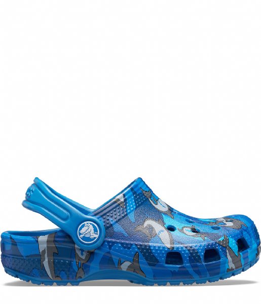 Crocs Clogs Classic Shark Clog PS Prep Blue (4KI)