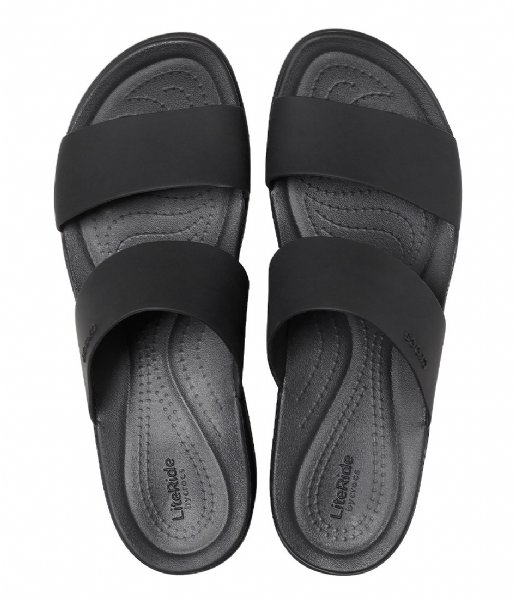 Crocs Sandal Crocs Brooklyn Mid Wedge W Black/Black (60)