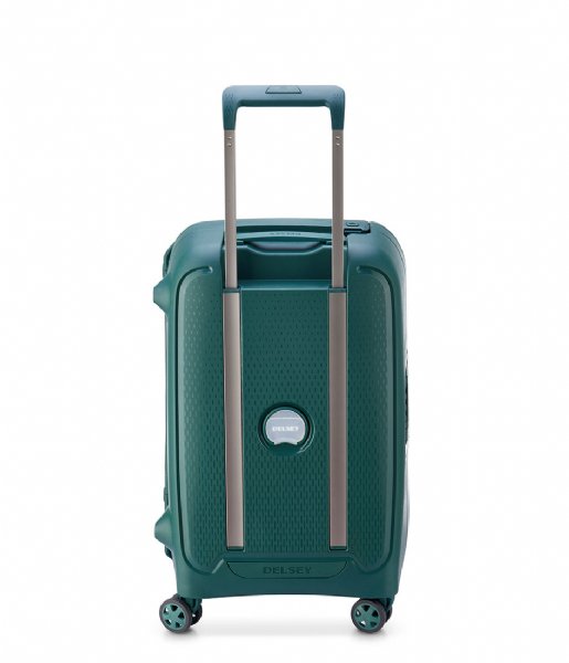 Delsey Hand luggage suitcases Moncey 55cm Cabin Trolley Green