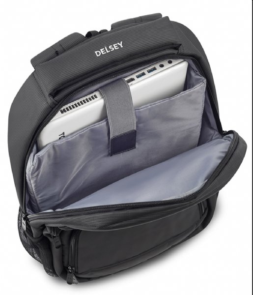 Delsey Laptop Backpack Element Backpacks Aviator Graphite