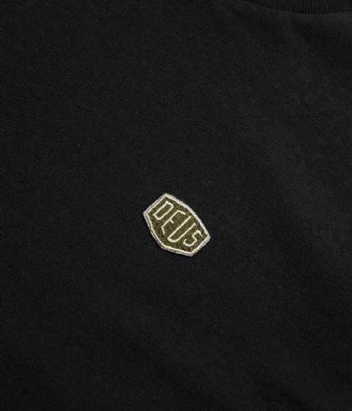 Deus T shirt Shield Standard Tee Black