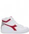 Diadora Sneaker Game P High Gs White Tango Red (C3653)