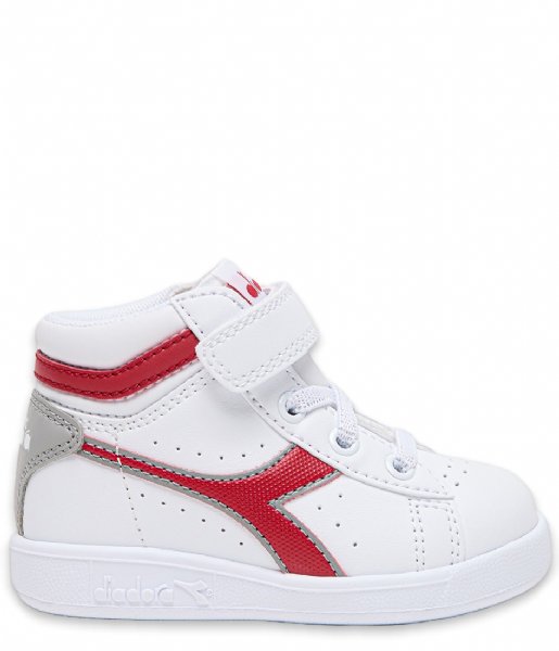 Diadora Sneaker Game P High Td White Tango Red (C3653)