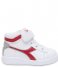 Diadora Sneaker Game P High Td White Tango Red (C3653)