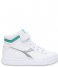 Diadora Sneaker Game P High Girl Ps White Blue Turquoise (C8885)