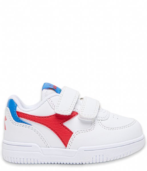 Diadora Sneaker Raptor Low Td White/Tomato Red (C2061)