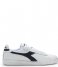 Diadora Sneaker Game L Low Waxed White Black (C0351)