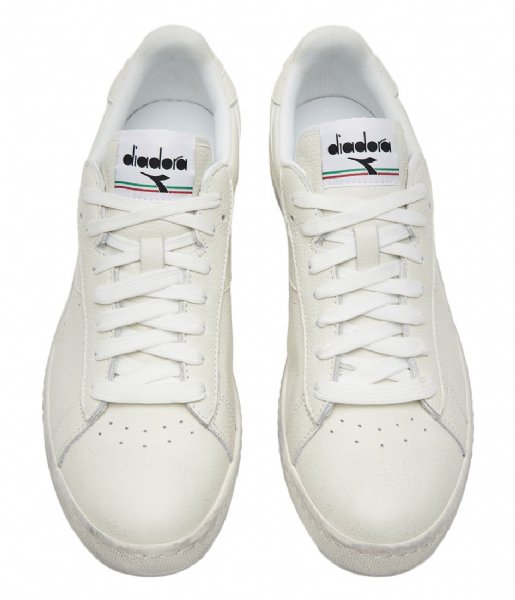Diadora Sneaker Game L Low Waxed White White White (C6180)