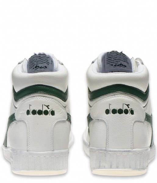 Diadora Sneaker Game L High Waxed White Fogliage (C1161)