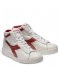 Diadora Sneaker Game L High Waxed White Red Pepper (C5147)
