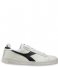 Diadora Sneaker Game L Low Waxed White Black (C0351)
