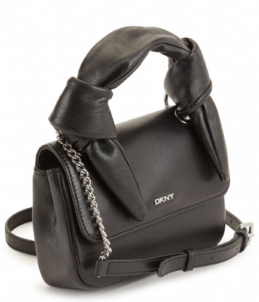 DKNY Shoulder bag Sophie Flap Shoulder Black silver