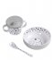 Done by Deer Baby accessories First Meal Set Happy Dots Grey (1592305)