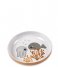 Done by Deer Baby accessories Yummy mini plate Sea friends Mustard Grey (1709514)
