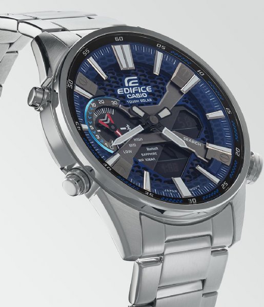Edifice Watch Premium ECB-S100D-2AEF Silver