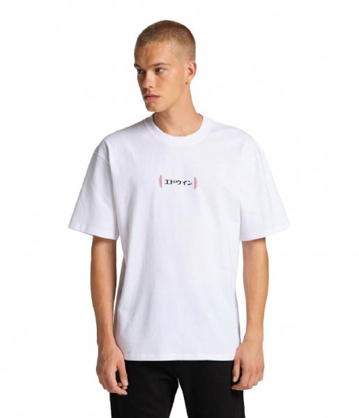 Edwin T shirt Aurora T-Shirt White (0267)