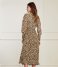 Fabienne Chapot Dress Natalie Dress Buttercream/Odd Oliv (1008-4610-FLE)