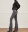 Fabienne Chapot  Eva Denim Flare Trousers Mid Grey Denim (9505-UNI)