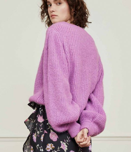 Fabienne Chapot  Starry V-Neck Pullover Loving Lilac (8305)