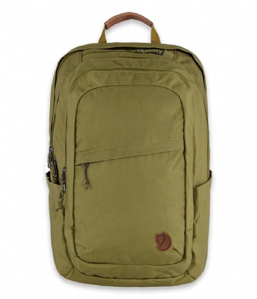 Fjallraven Laptop Backpack Raven 28 15 Inch Foilage Green (631)