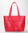 FMME Laptop Shoulder Bag Caithy Laptop Business Bag Grain 13.3 Inch red (032)