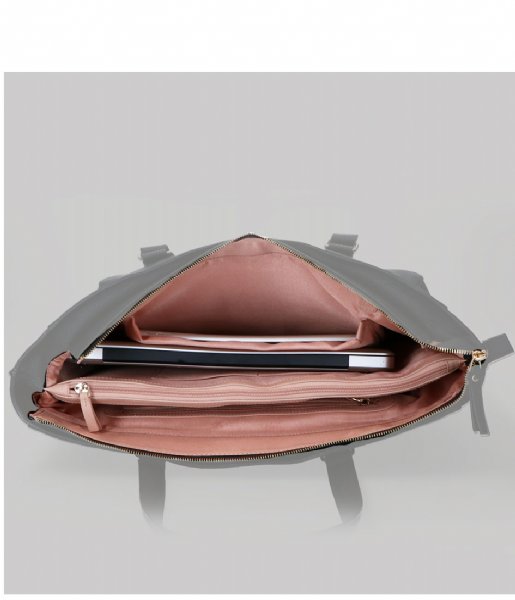 FMME Laptop Shoulder Bag Caithy Laptop Business Bag Nature 13.3 cognac (023)