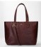 FMMECaithy Laptop Business Bag Croco 15.6 Inch brown (021)