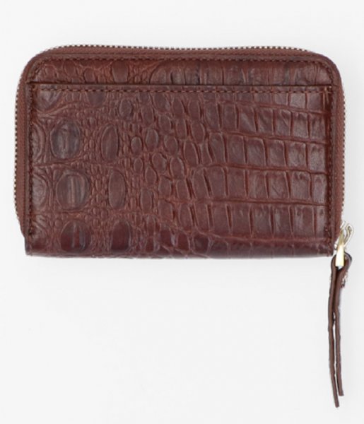 FMME Zip wallet Wallet Small Croco brown (021)