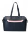 FMME Laptop Shoulder Bag Christy Grain 15.6 Inch Black (001)