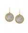 Fossil Earring Val Gold