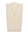 Fossil Necklace Sterling Silver 2-Tone