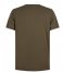 Calvin Klein T shirt Short Sleeve Crew Neck Army Green (RBN)