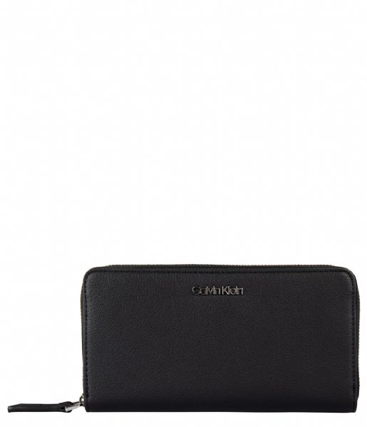 Calvin Klein Zip wallet Zip Around Wallet Large Black (BAX)